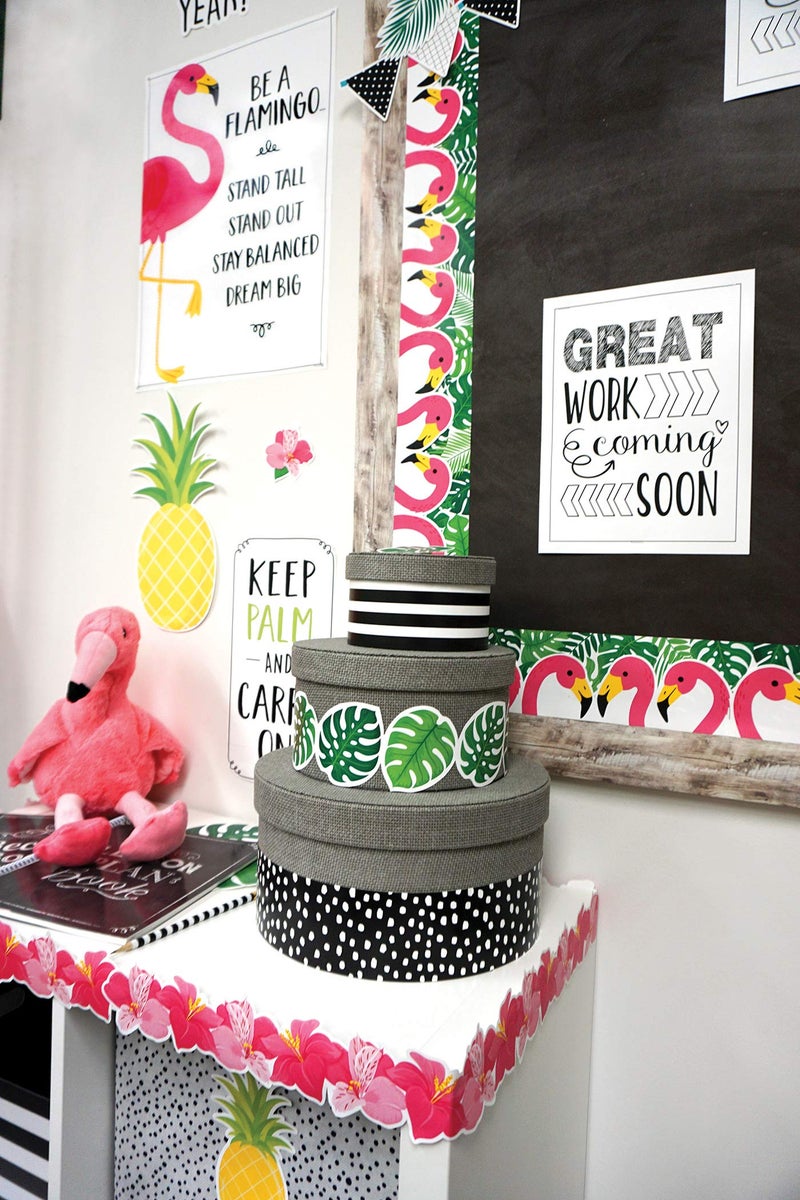 Creative Teaching Press Creative Teaching Palm Paradise Pineapple Party 6" Designer Cut-Outs (Room Display and Decoration) - Image 2